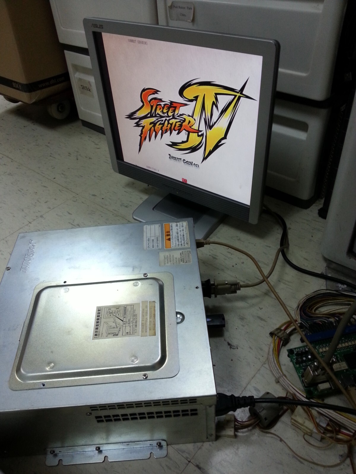 Street Fighter IV HDD Kit With Taito Type X2 Mother Board Arcade Video Game
