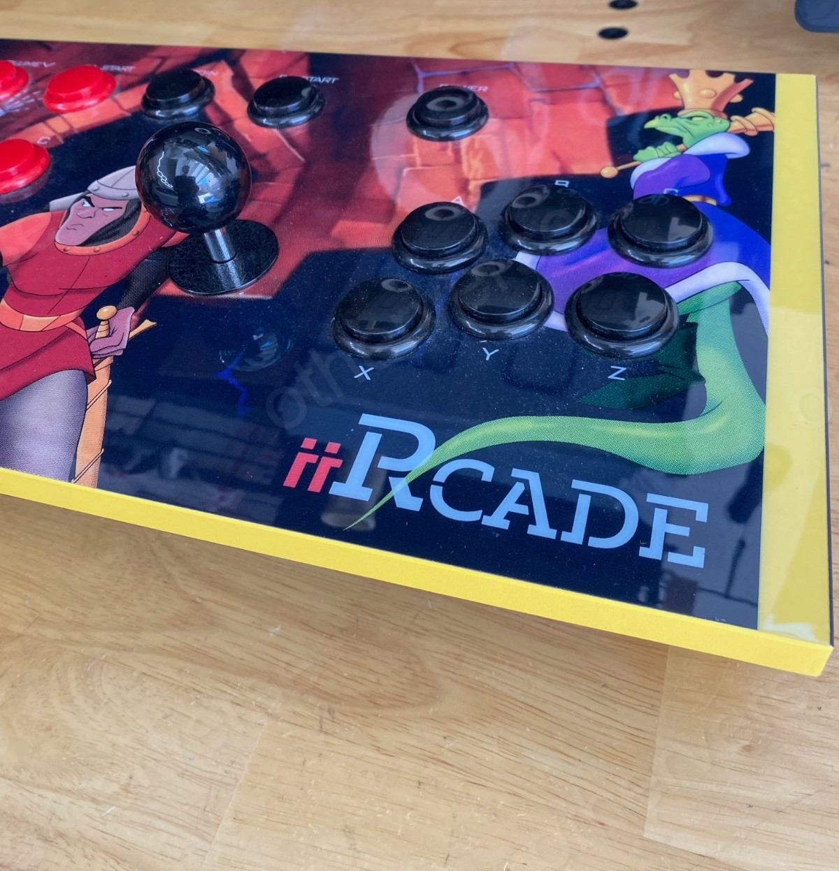 iiRCADE Dragon’s Lair Original Controller Panel Arcade Deck – Working 100%