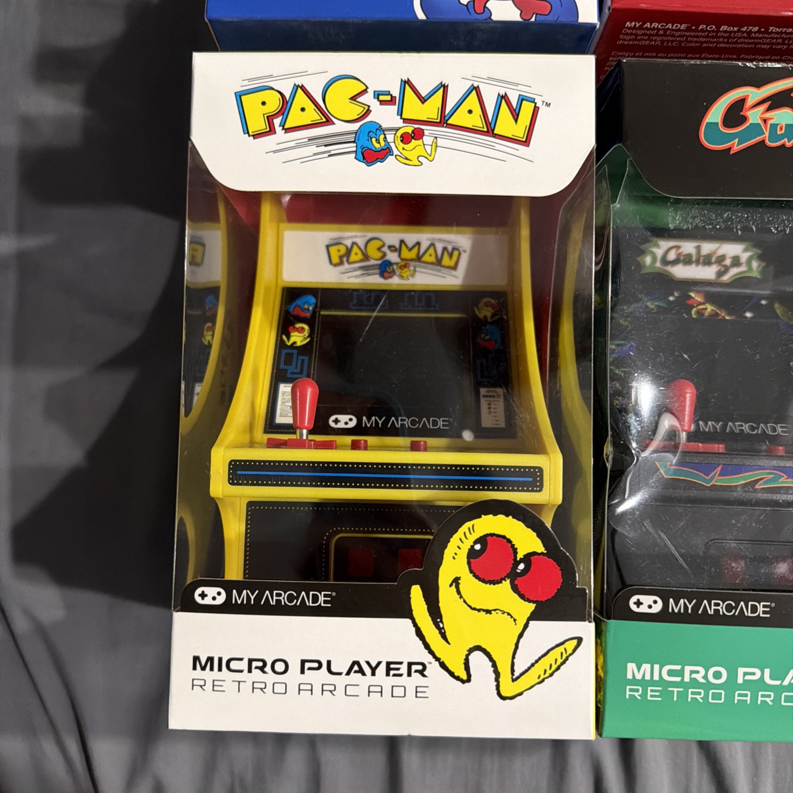 My Arcade Dig Dug. Burgertime. Galaga. Pac-Man. Micro Player Bundle. Read Desc.