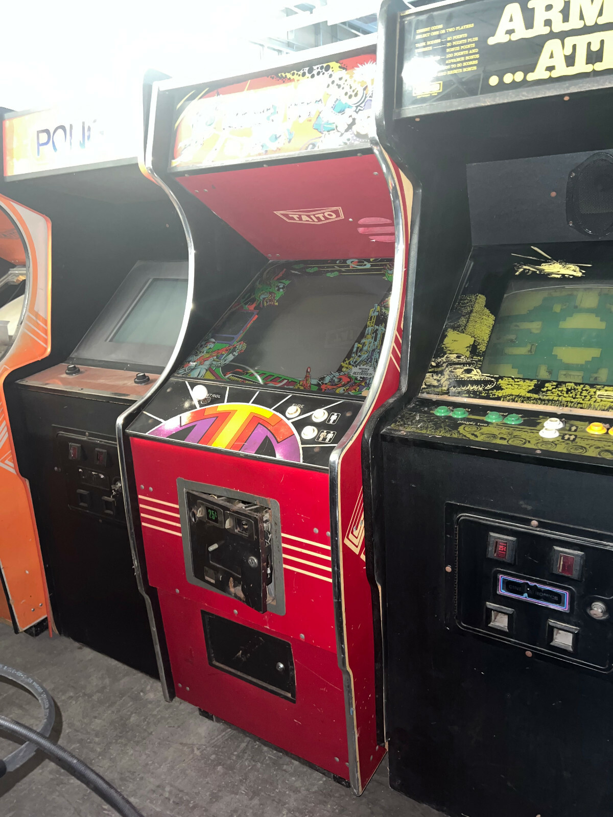 STRATOVOX ARCADE MACHINE by TAITO 1980 (Excellent Condition) *RARE*