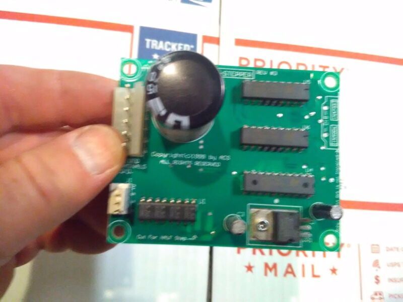 Benchmark Drill O Matic arcade stepper motor pcb working #2