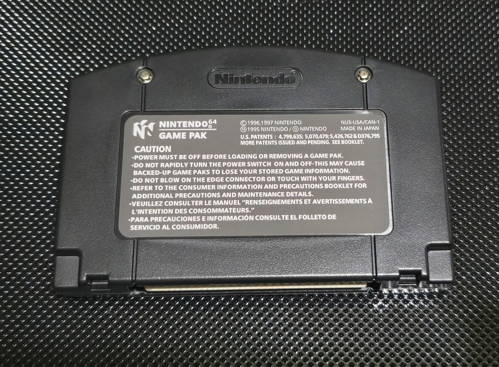 The Ultimate Doom Games Cartridge For Nintendo 64 Console US Version