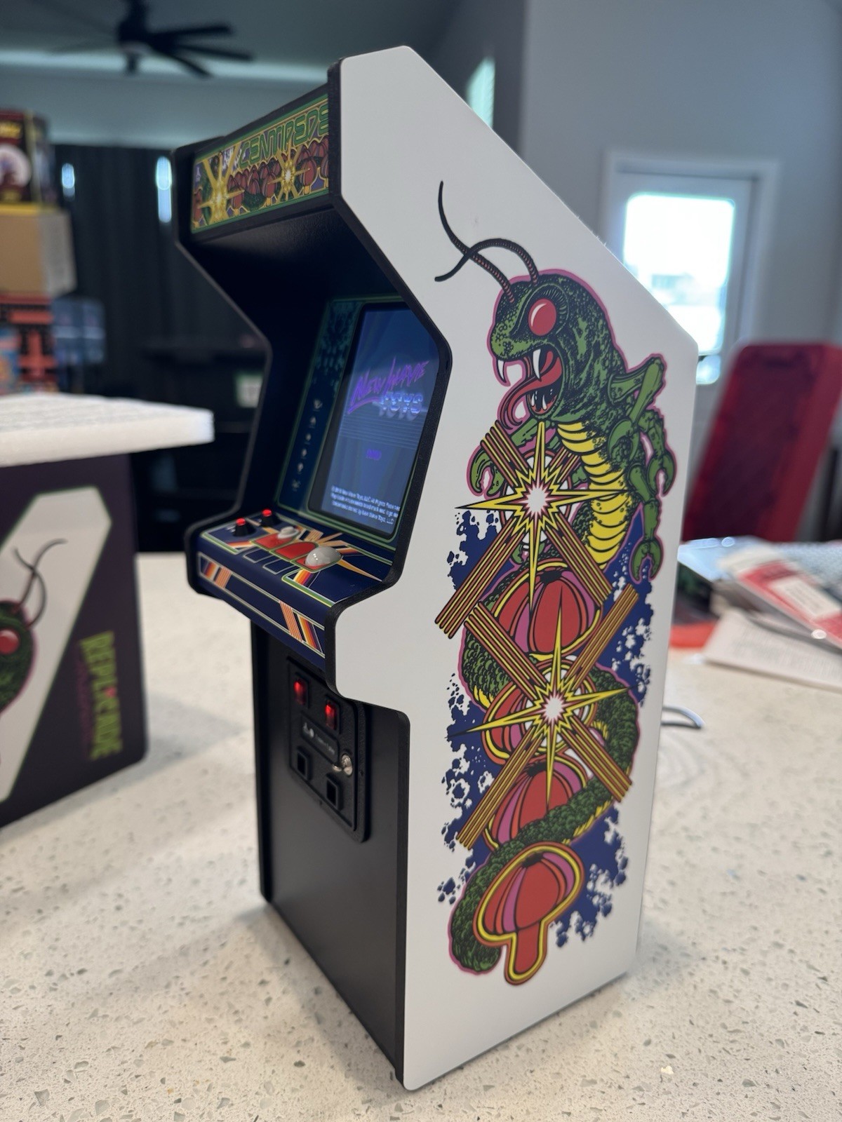 New Wave Toys Replicade Atari Centipede 1/6 Scale Arcade Game