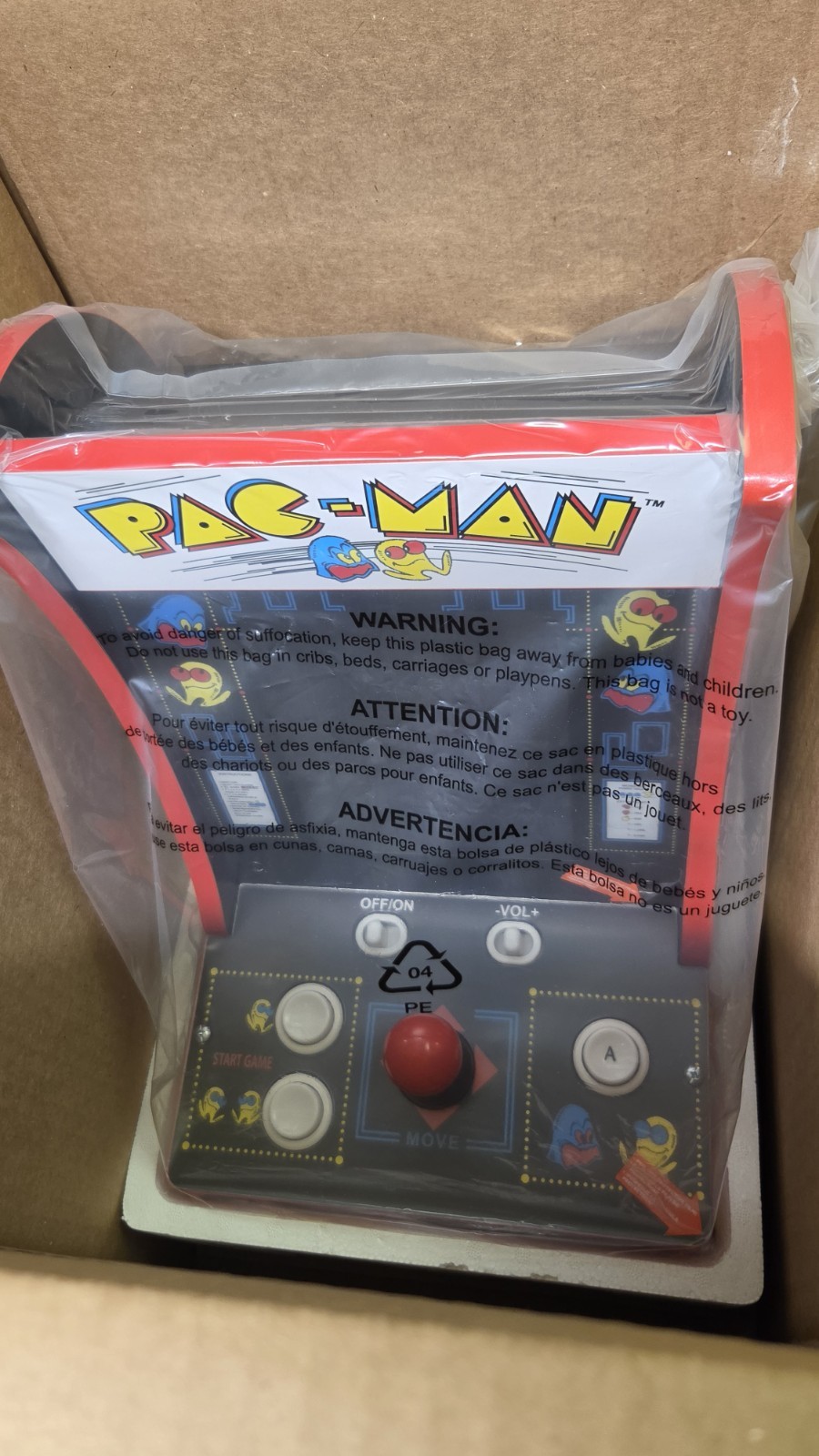 ARCADE 1UP Pac-Man/Galaga Countercade Arcade Tabletop – Model 8295 *BRAND NEW*