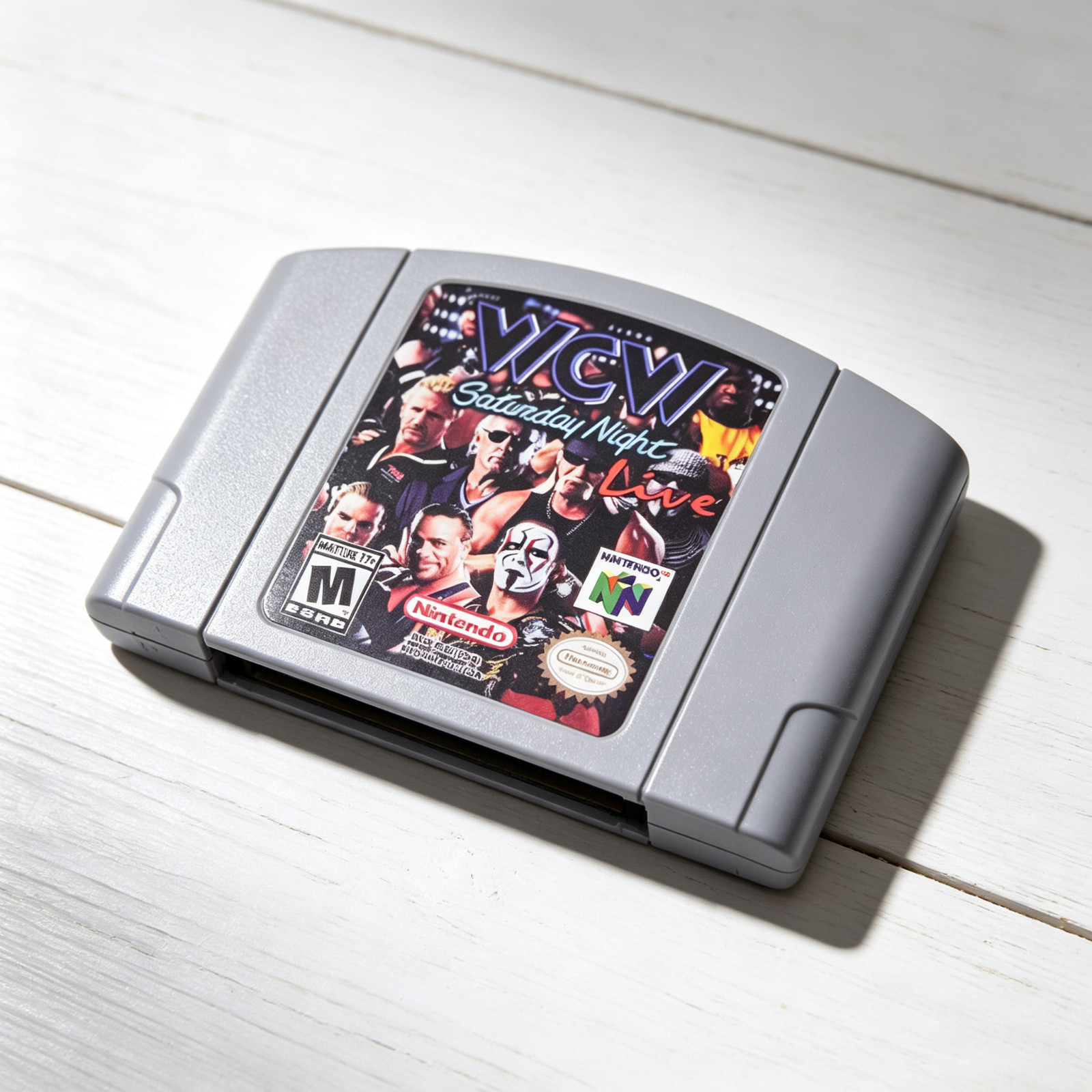 WCW Saturday Night Video Games For Nintendo N64 US Version USA Shipping