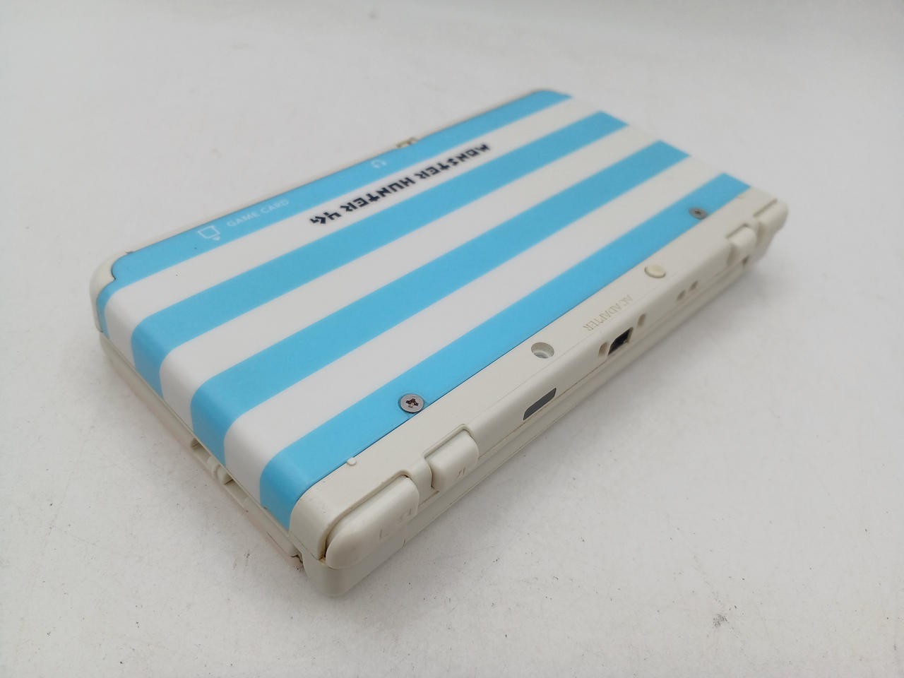 Nintendo New 3DS White Console Monster Hunter Poogie Plate Stylus SD JPN Version