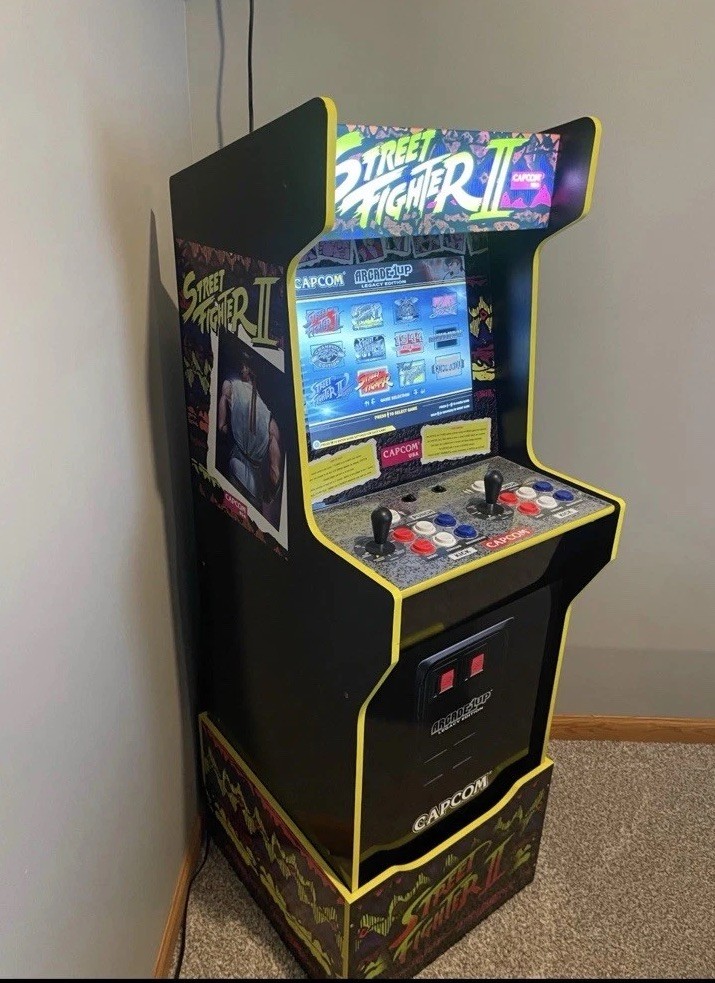 Mint! Adult Owned Arcade1Up Capcom USA Legacy Edition Street Fighter 2
