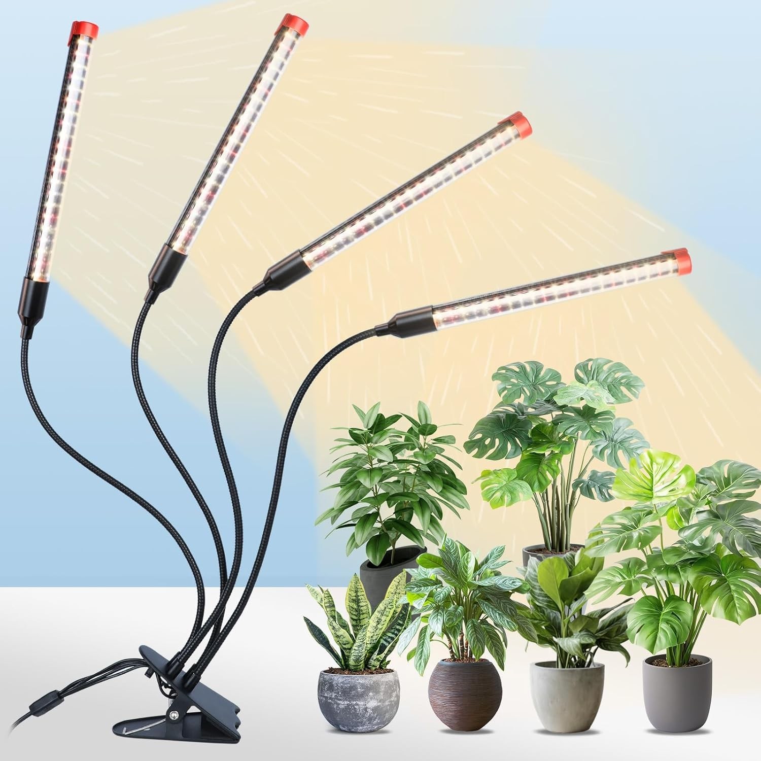 Gamechanger 2026 36 Watt Power Draw, NO Need Adapter, 4Head Strong Clip Grow …