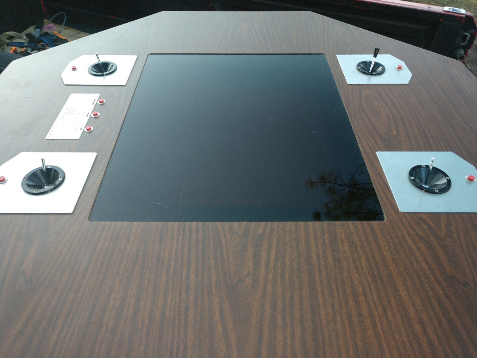 1970 s Rare 4 Player PONG Cocktail Table Arcade Game CRT COIN