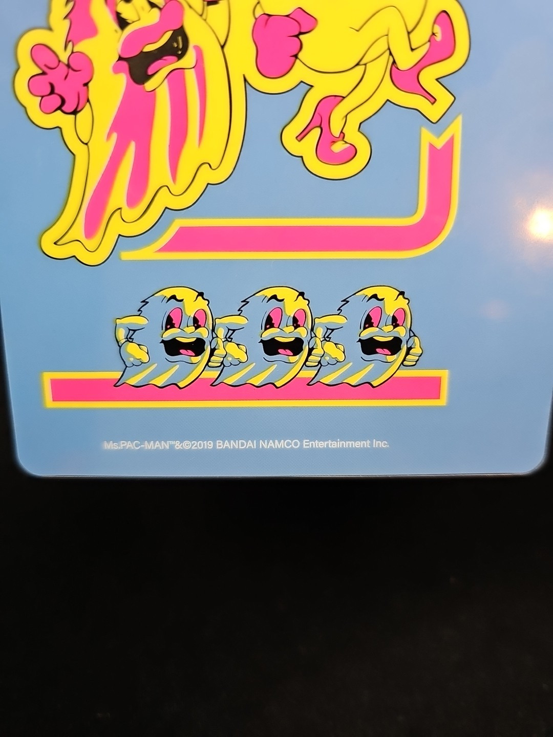 Namco Ms. Pac-Man My Arcade 7” Mini Arcade Machine Video Game Bandai – Working
