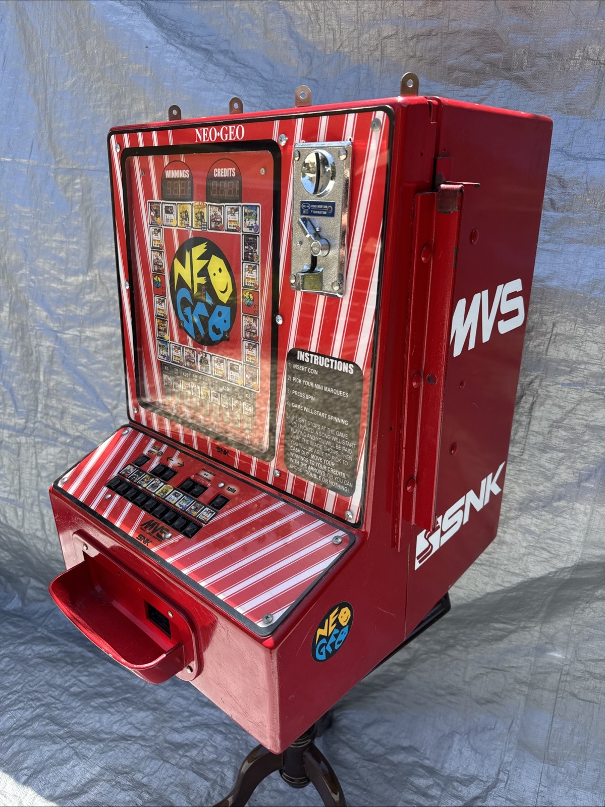 Neo Geo MVS by SNK – Original Dedicated Game Machine Cabinet