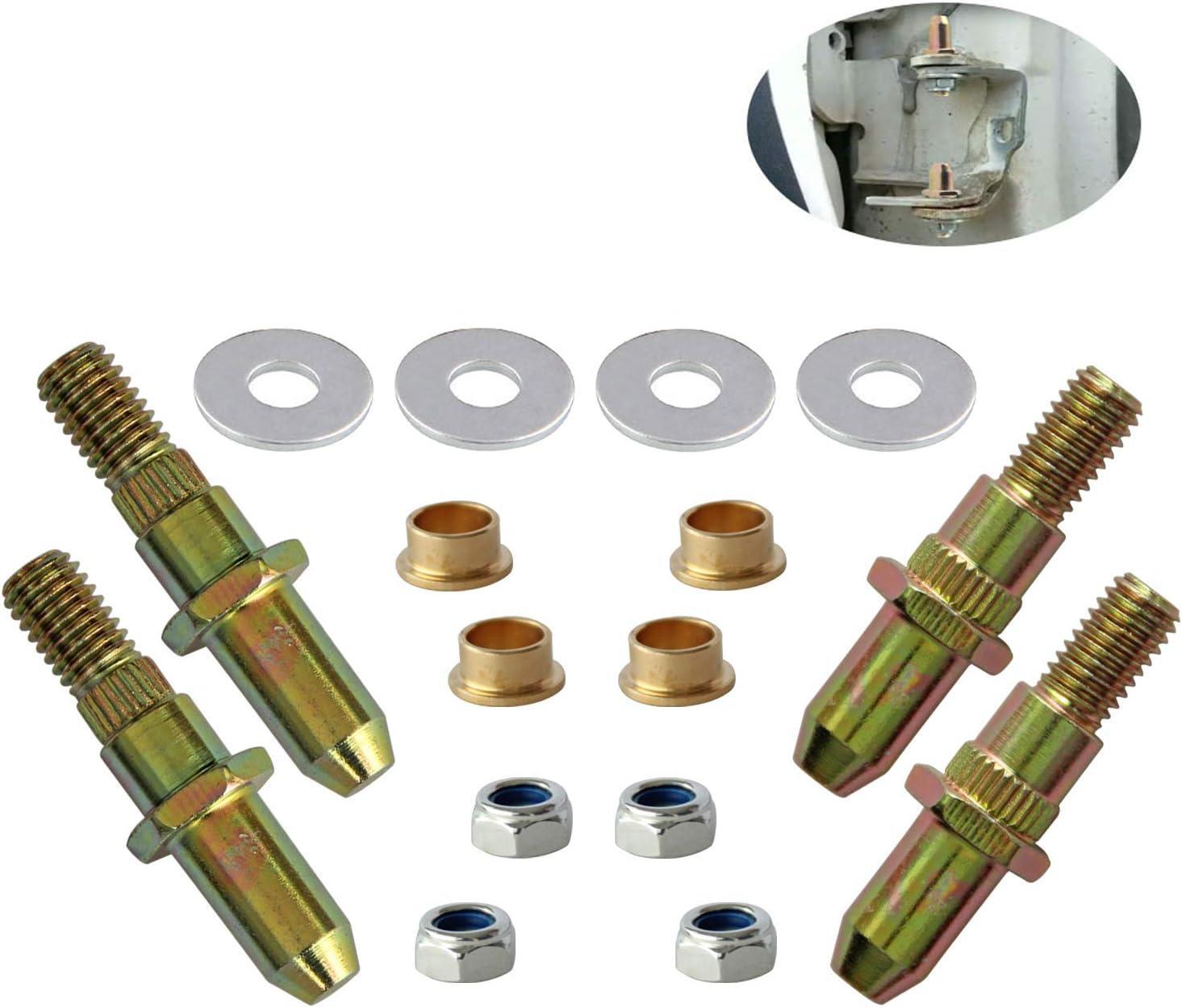 Buje Y Bisagra Pasador De Puerta Delantera Para Gmc Sierra Chevy Truck Suv
