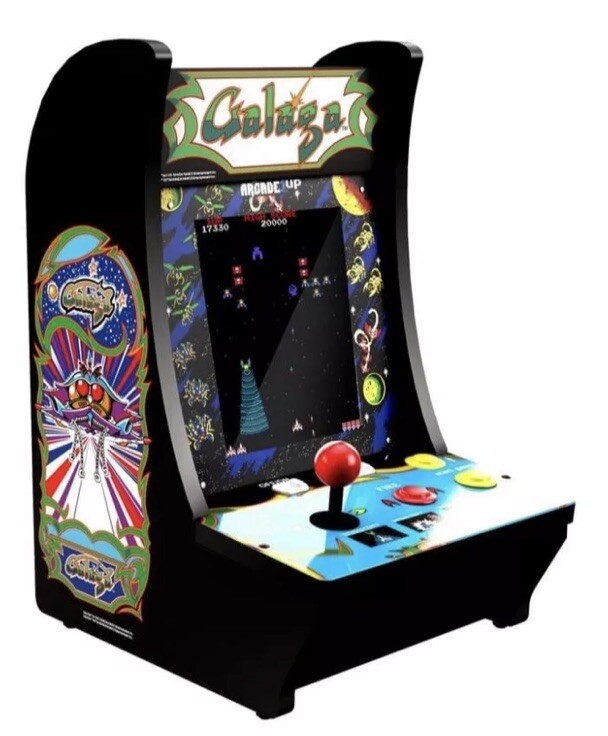 Arcade1Up Galaga Galaxian CounterCade 18.5”-BRAND NEW!