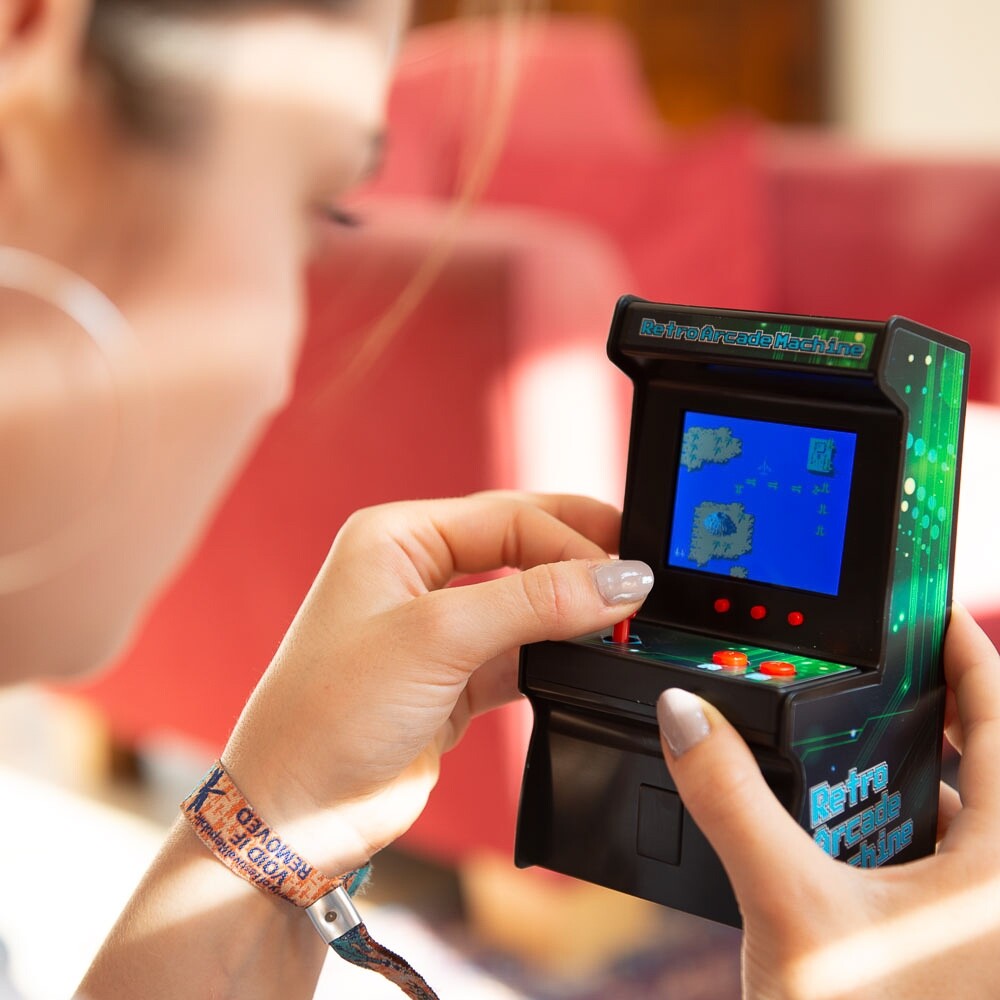 Mini Arcade Machine 80’s Desktop Retro 200 Games 8 bit Portable Videogames