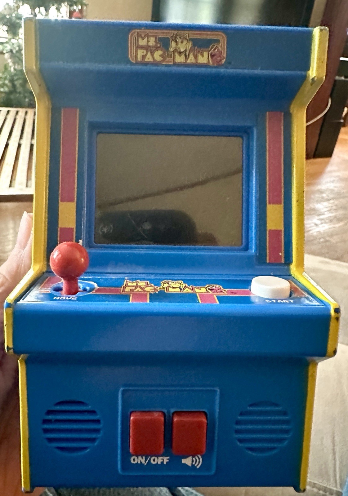 Arcade Classics Ms.Pac-Man Hand Held #09615 Retro Mini Arcade Game 2018 Tested