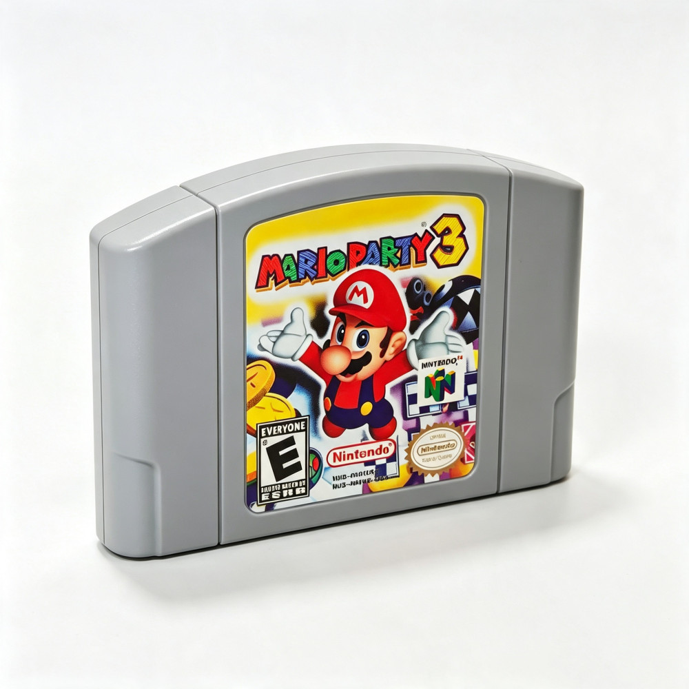 Mario Party 3 Game Cartridge For Nintendo 64 Console Tested Free Shipping