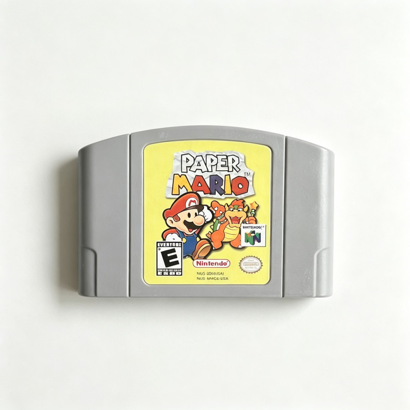 Paper Mario for Nintendo 64 N64 Video Game Cartridge Only Tested