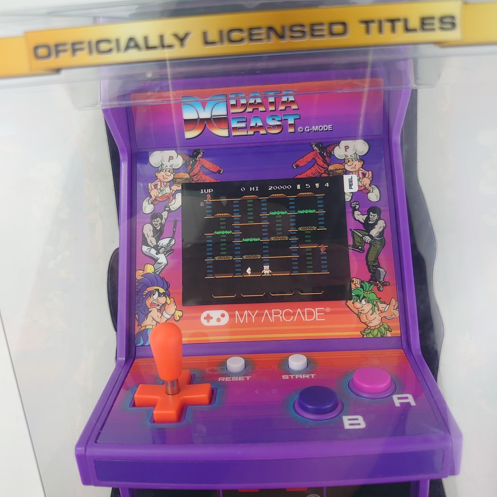 My Arcade Data East Hits Micro Player: 6.8″ Fully Playable Mini Arcade Machine