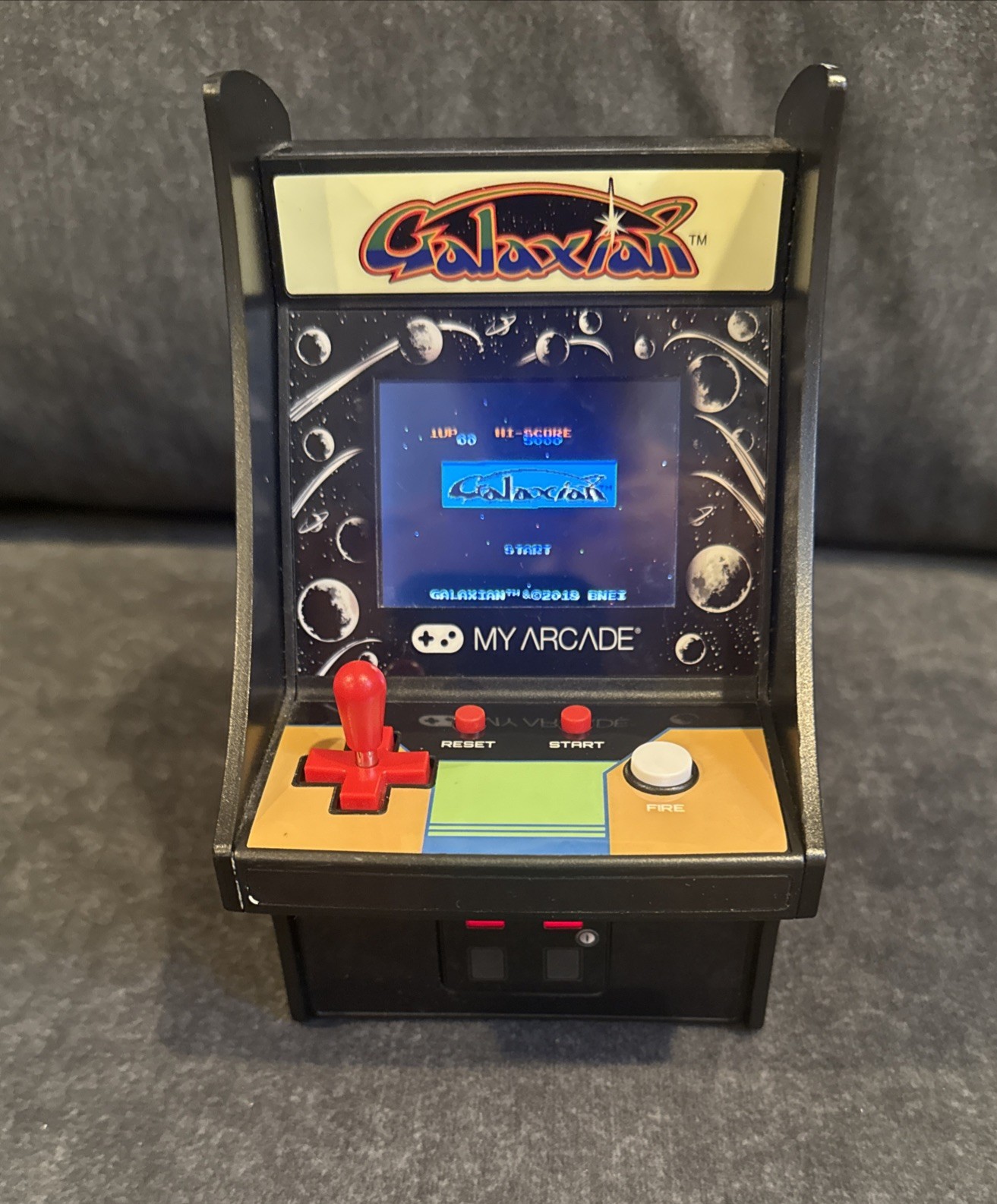 My Arcade Micro Player Mini Arcade Machine Galaxian! Works Great! Fast Shipping!