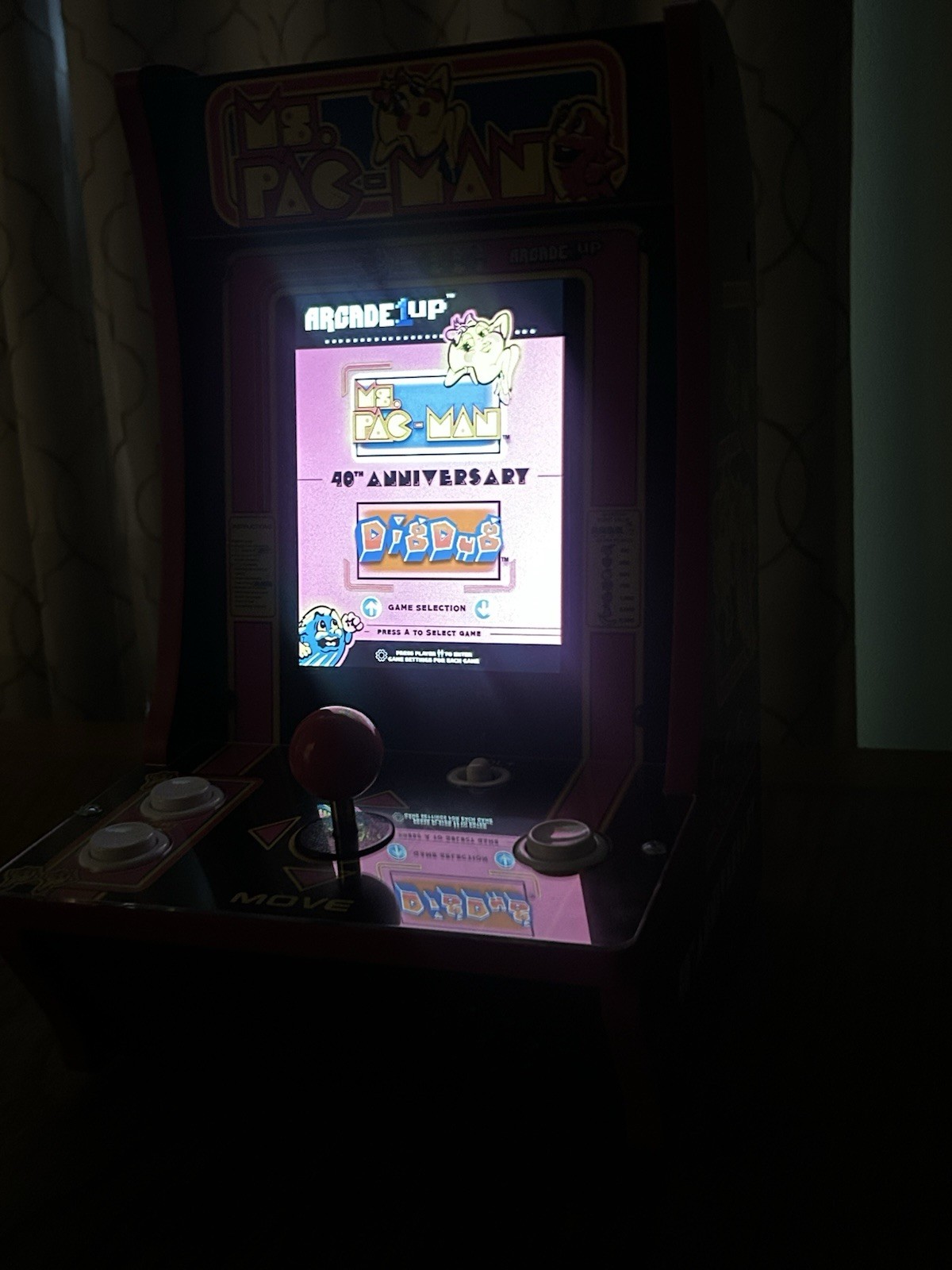 Ms. Pac-Man Limited Edition 40th Anniversary Countercade