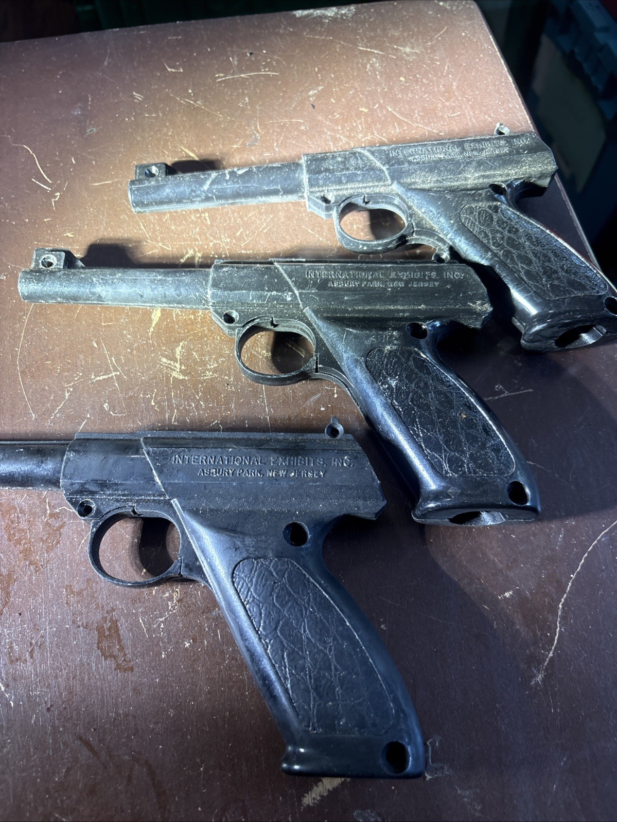 International Exhibits Inc. Asbury Park N.J. Concession Game Toy Guns
