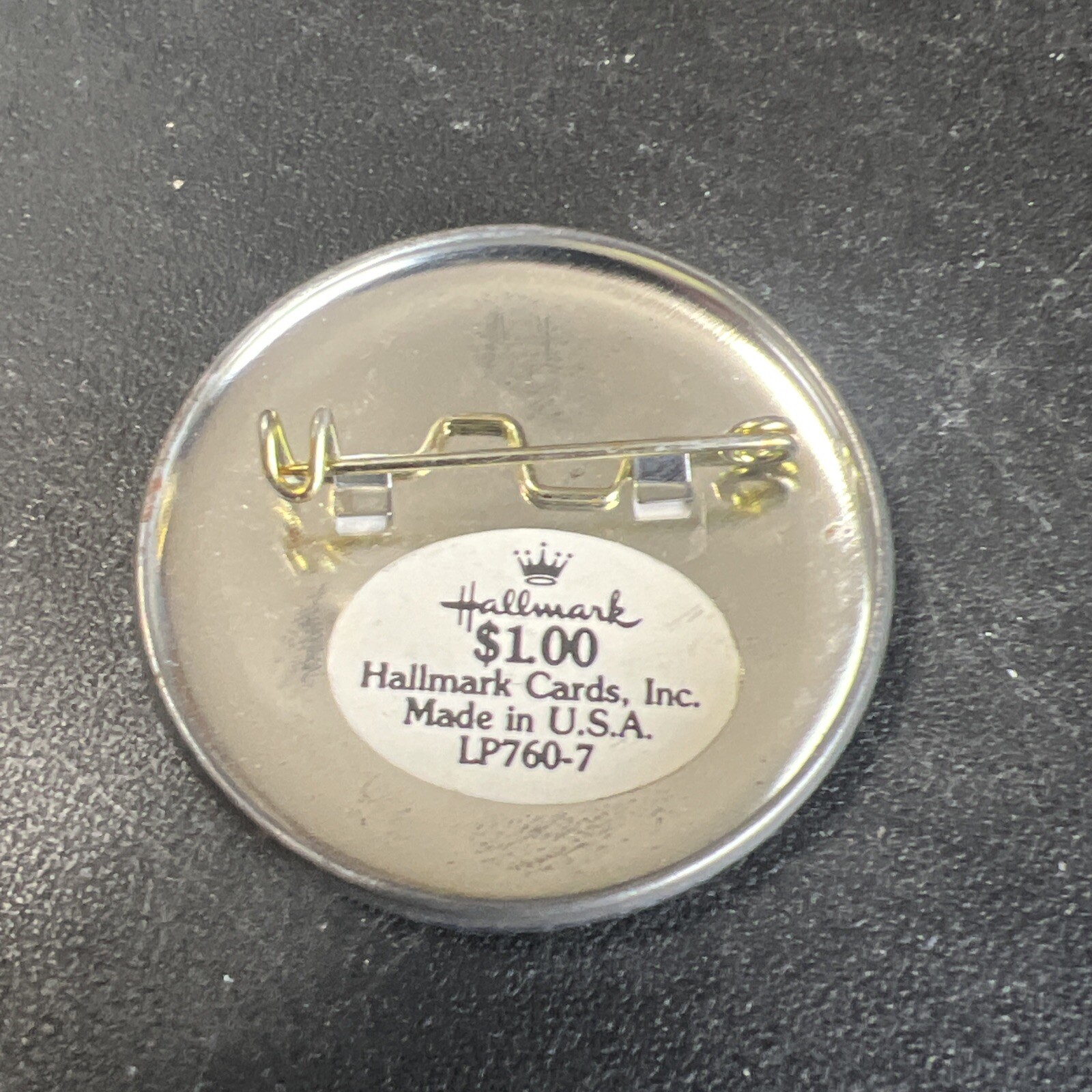 Vntg 1982 Pacman Midway Ghost Hallmark Pinback Button