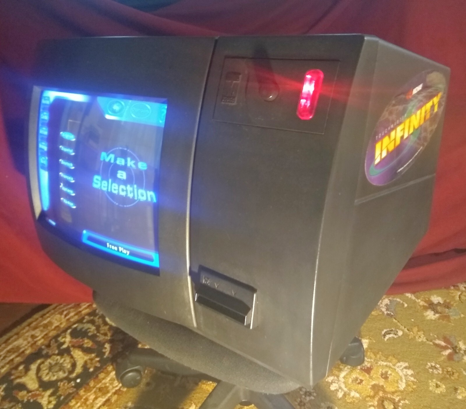 Midway Infinity Touchmaster Touch Master Screen Bar Video Game Playboy magazine
