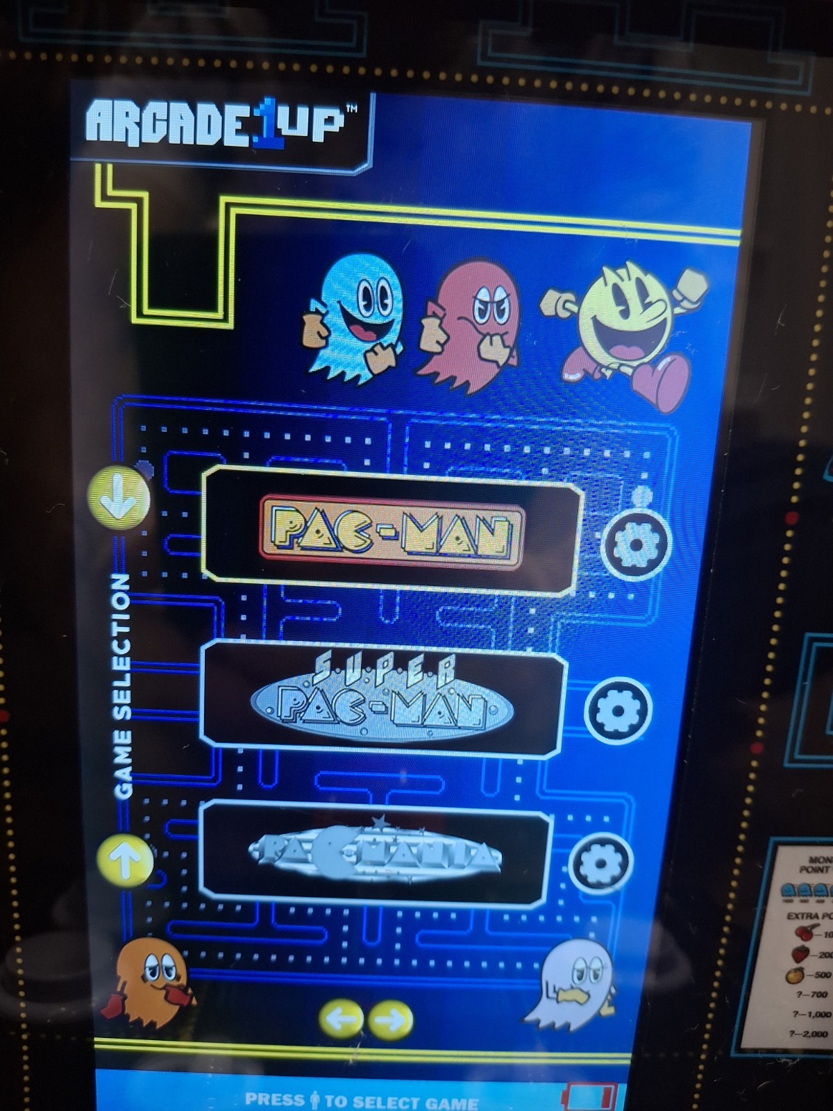 Pac-Man Countercade (7″) Arcade Machine Arcade 1Up