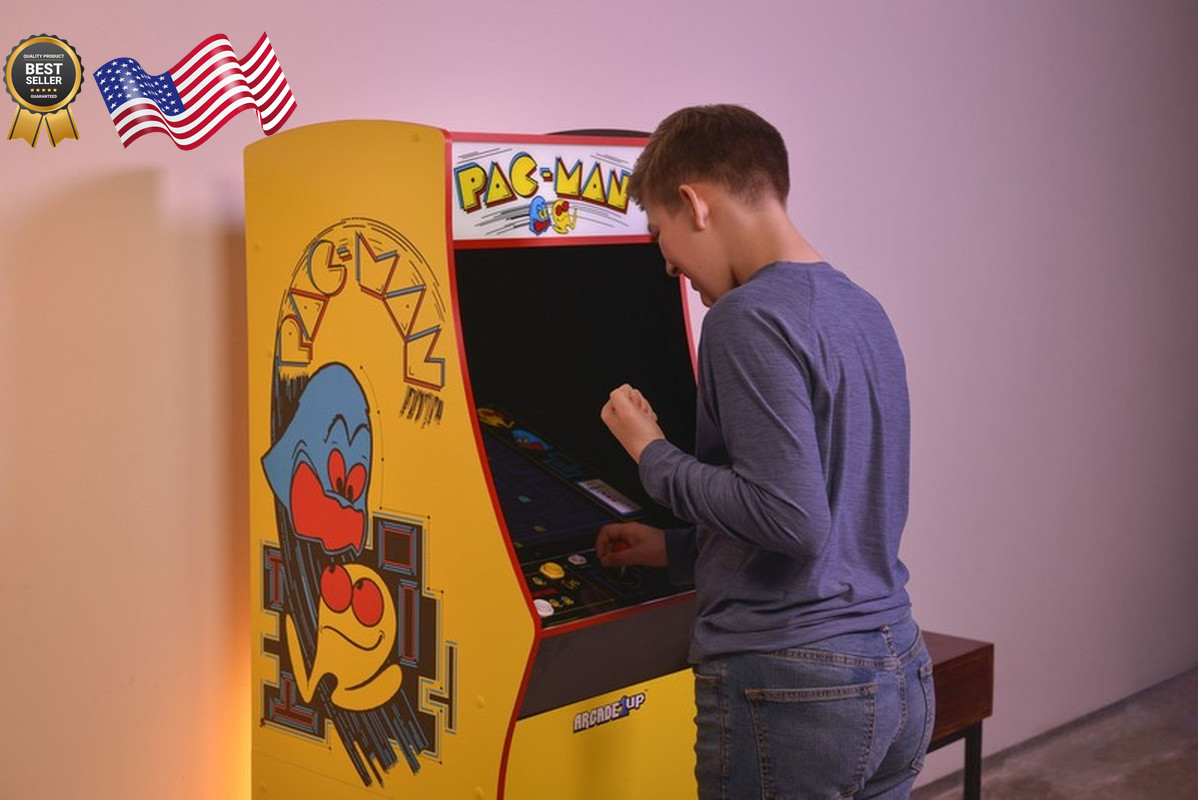 Arcade1Up PacMan Legacy Arcade Deluxe Edition FREE SHIPPING USA ONLY