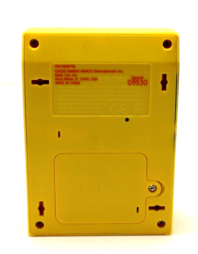 2020 Gold Label Pac-Man Mini Arcade Classic Video Game Bandai Namco #09530 Works