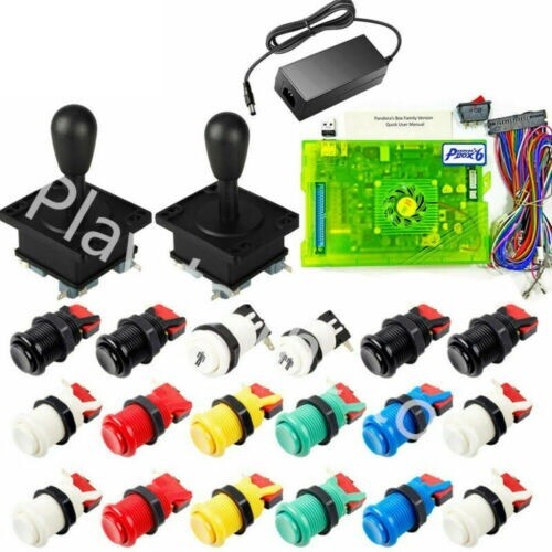 Arcade Kit 1300 IN 1 Games PCB Board 2 Players Video VGA for Pandor Box 6