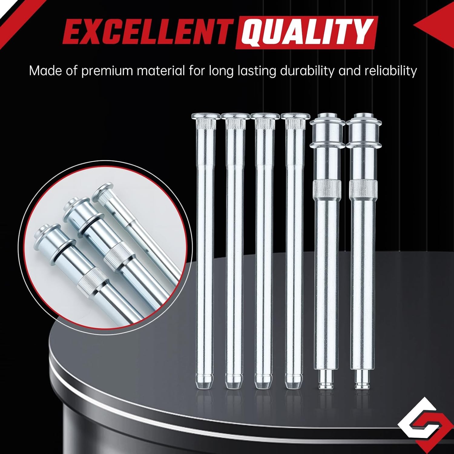 Door Hinge Pin Kit with Spring for Chevy GMC Truck