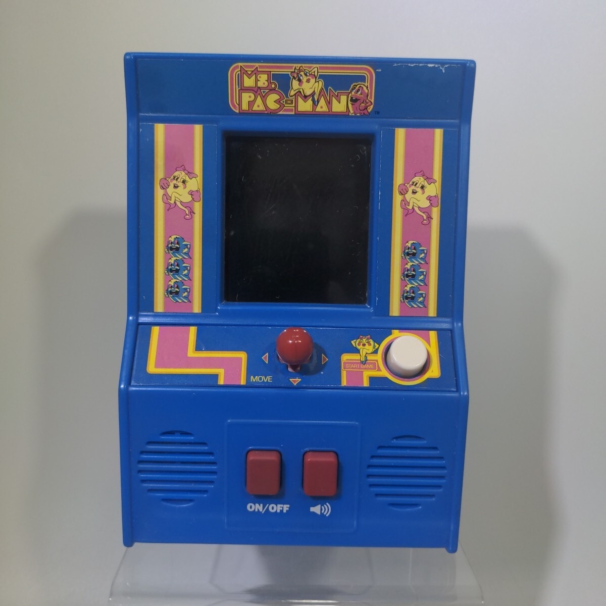 Basic Fun Arcade Classics Ms Pac-Man Mini Arcade Game Handheld Bandai 2018