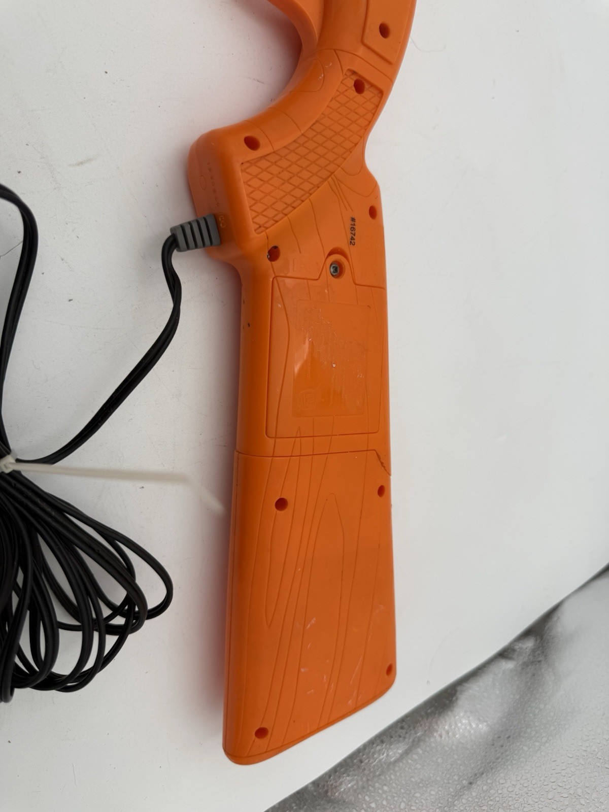 🌟Big Buck Pro Arcade TV Video Game Gun Only -Orange 2009 Jakks Pacific