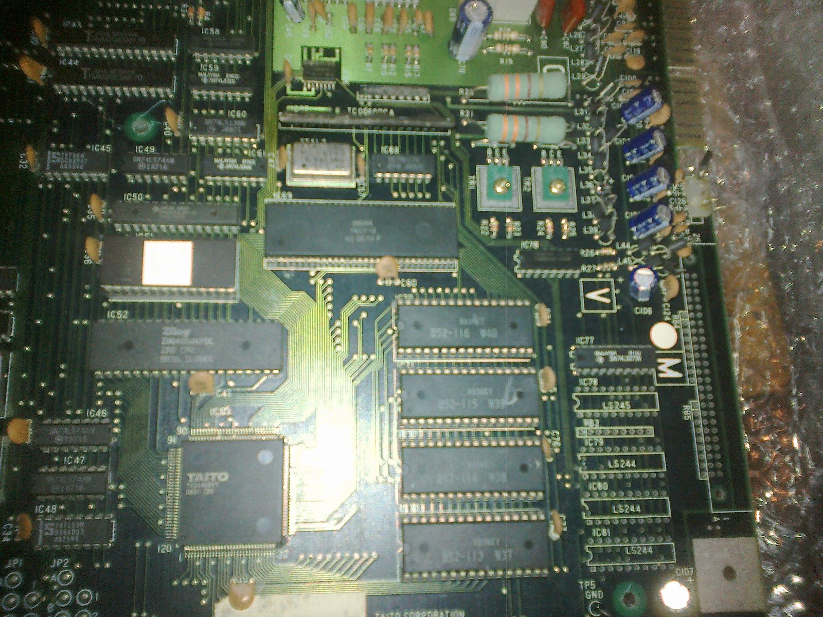 ORIGINAL TAITO CHASE HQ PCB board CHASE H.Q. 1988 untested as is -see the photos