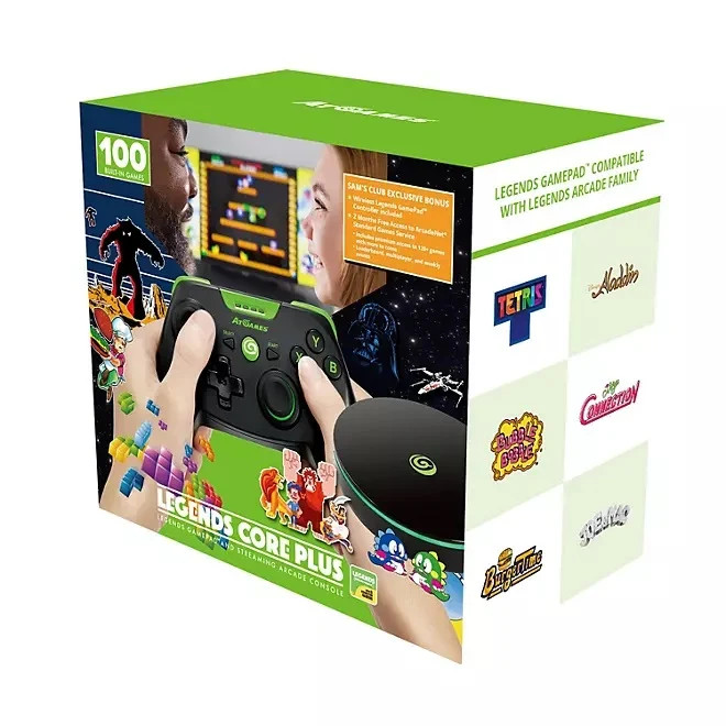 HA2811S Legends Core Plus Gamepad & Streaming Arcade Console