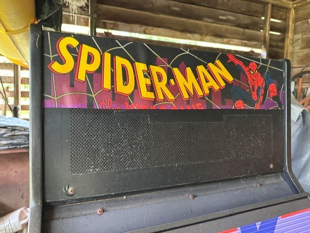 Spider-Man The Video Game Full Size Coin-Op Arcade Machine
