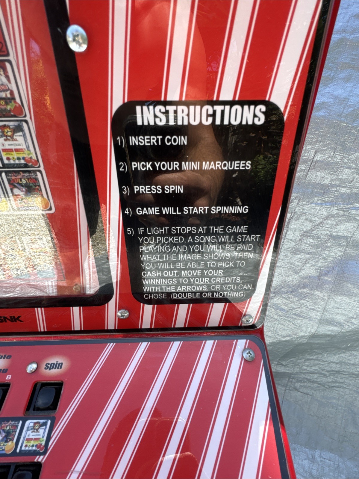 Neo Geo MVS by SNK – Original Dedicated Game Machine Cabinet