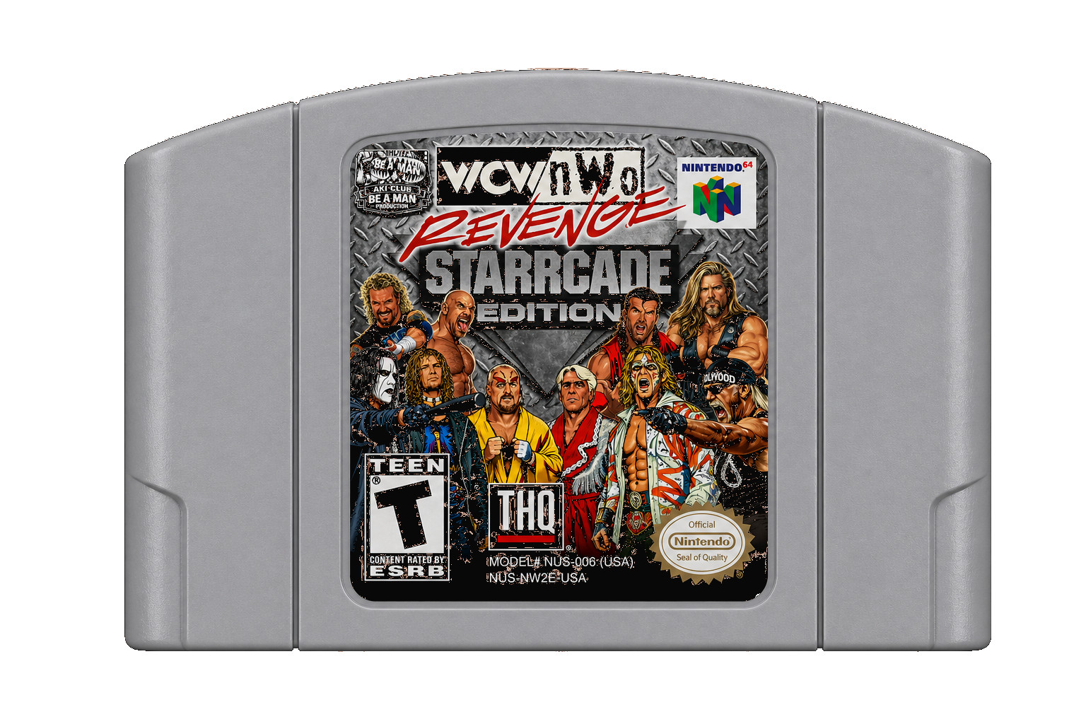 WCW-nWo Revenge – Starrcade Games Cartridge for Nintendo 64 Console USA Version