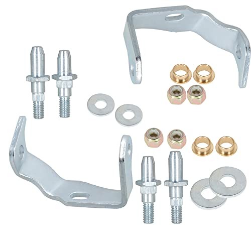 Left Door Hinge Pin and Bushing Kit 38456 Replacement for Chevy 1999-2006