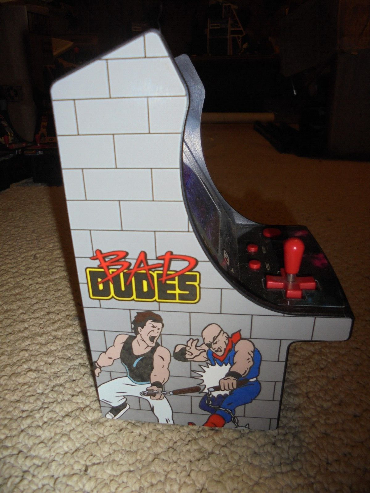 MY ARCADE BAD DUDES MINI HANDHELD GAME~BASIC FUN~NEW WAVE TOYS~NUMSKULL~HTF~L@@K