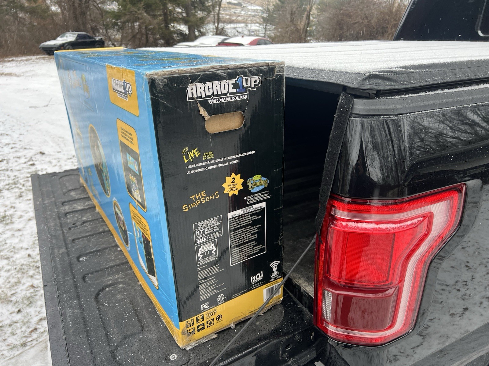 Arcade1up The Simpsons 4-Player Video Arcade Machine SEALED NEW IN ORIGINAL BOX