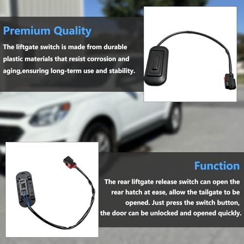 22862011 Trunk Hatch Release Switch Compatible with 2010-2017 Chevy Equinox &