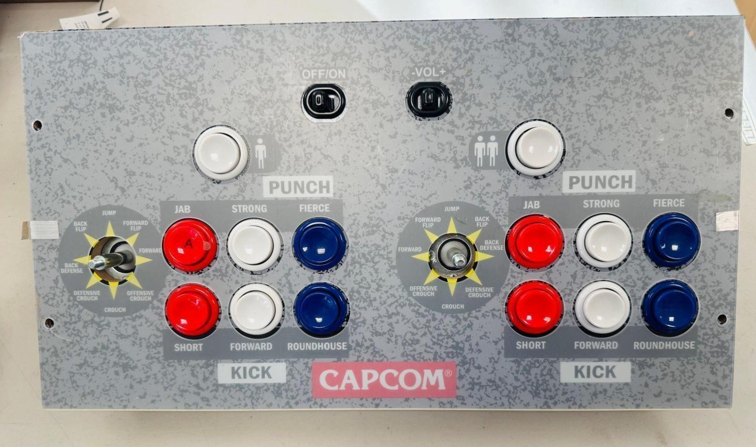 Arcade1Up Capcom Legacy Edition 2-Player Control Deck Panel – USED