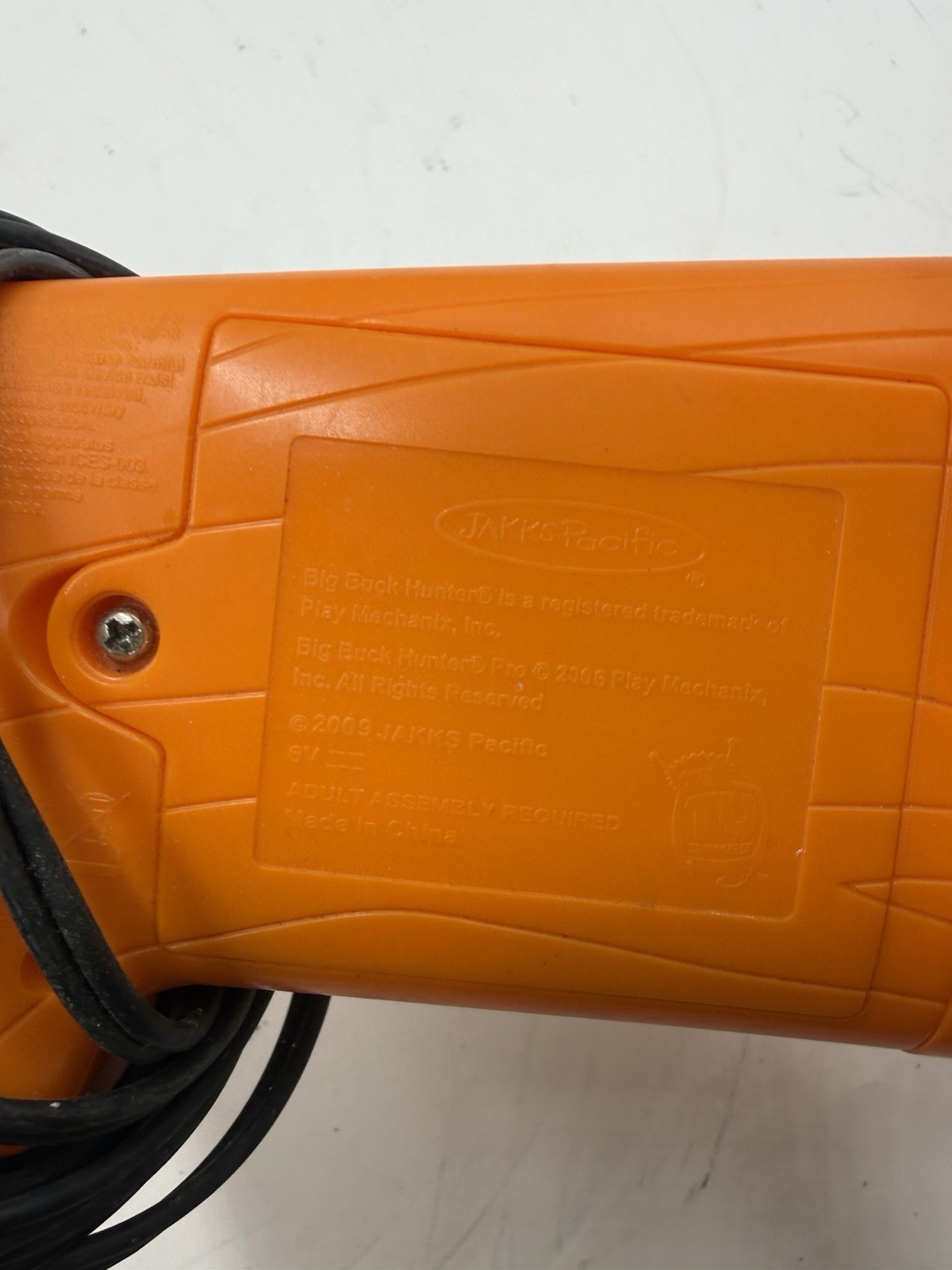Big Buck Hunter Pro Plug & Play Replacement Orange Gun ONLY (No Sensor Included)