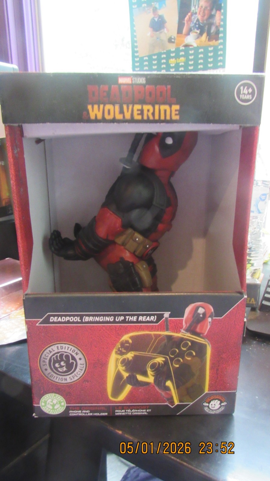 Deadpool Wolverine Phone & Controller Holder New in Box
