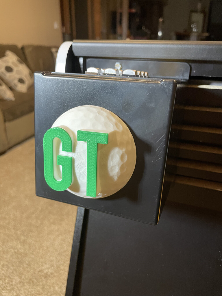 Custom Golden Tee GT Trackball Dust Cover White/Green