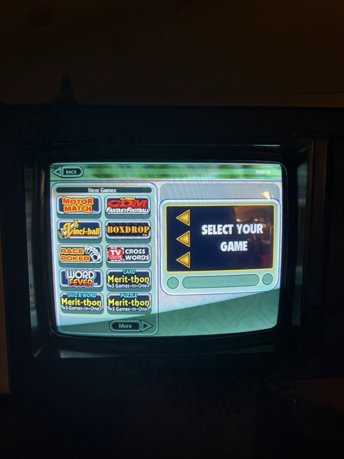 Merit Megatouch Maxx Jade Edition Touchscreen Bartop Arcade Machine