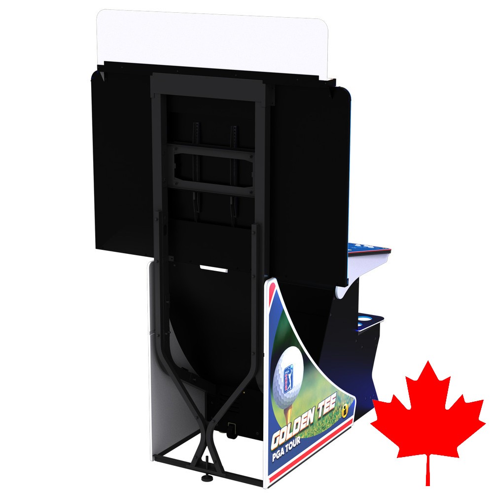 Golden Tee Golf Game – PGA TOUR Clubhouse Deluxe Edition – Canadian