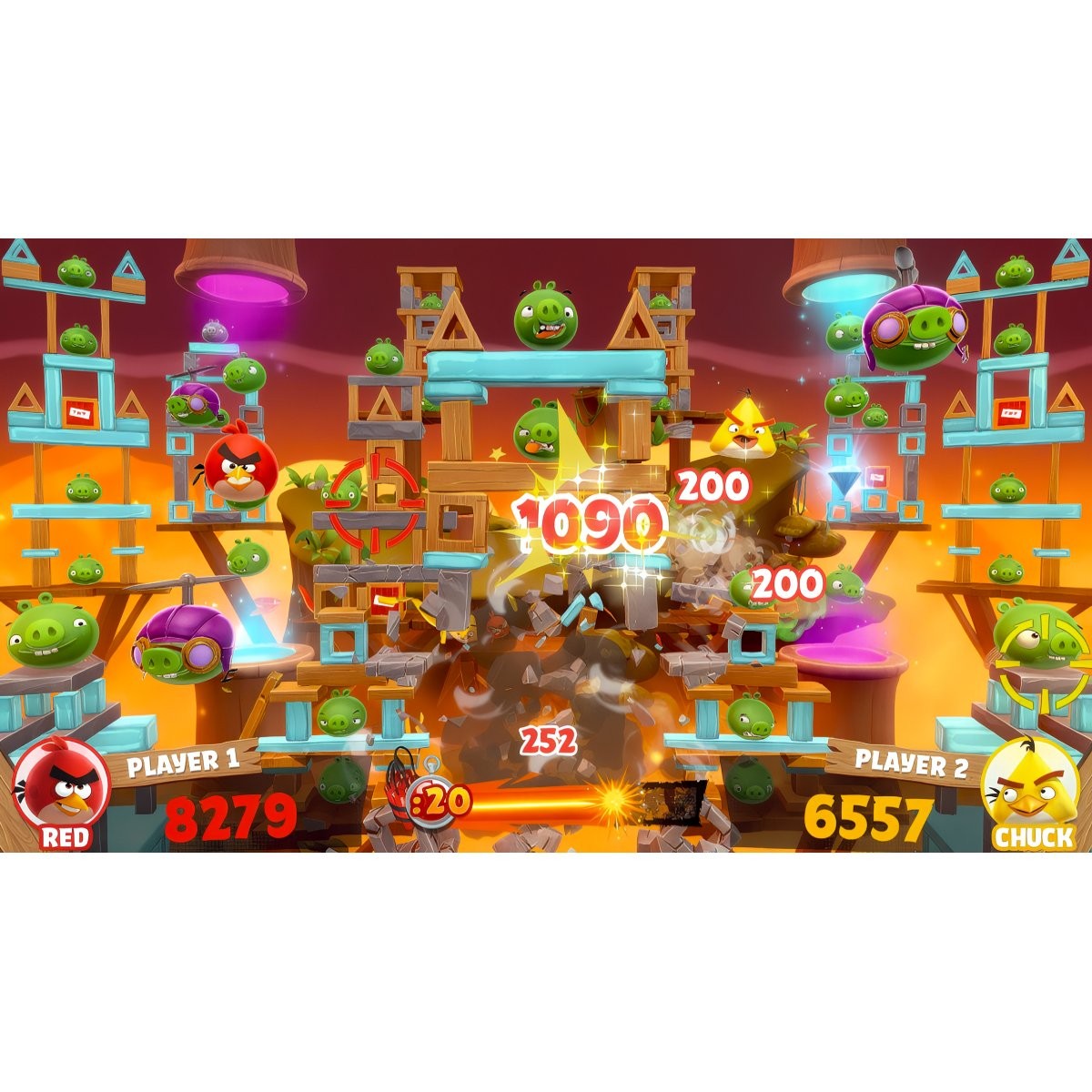 Raw Thrills Angry Birds Boom! Arcade Video Redemption Shooting Game